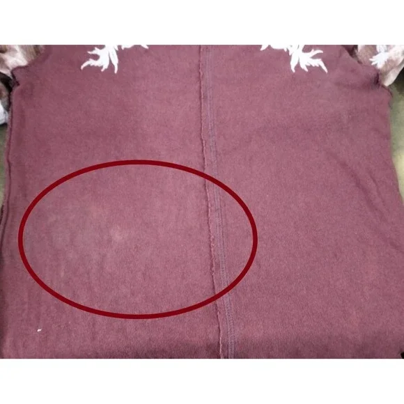 Free People We The Free Rose Kiss Tee Blouse Top Floral Embroidered M NWD 281806 - Picture 11 of 11